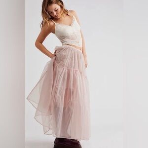 Brenda Knight Anne Tulle Skirt Free People xs new without tags